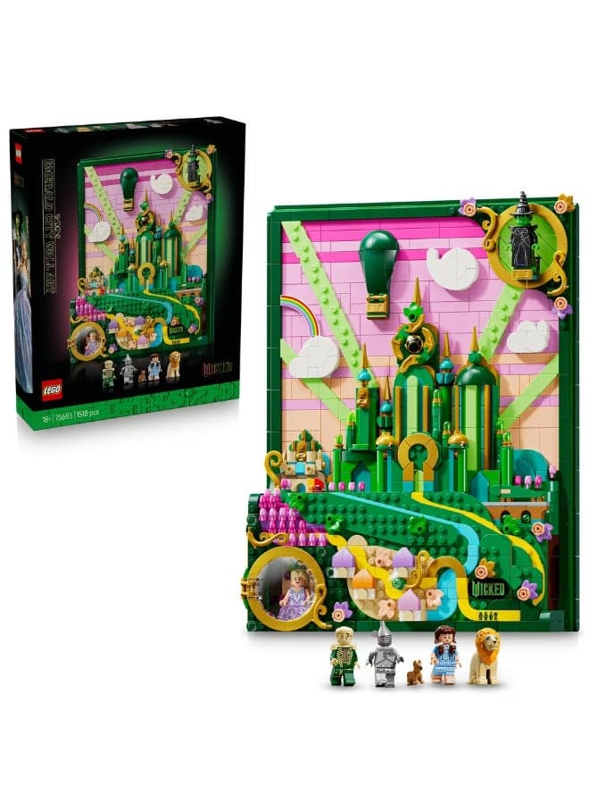 Wicked Emerald City Wall Art, Diy Set For Adults 75685 (Age 18+, 1518 Pieces)