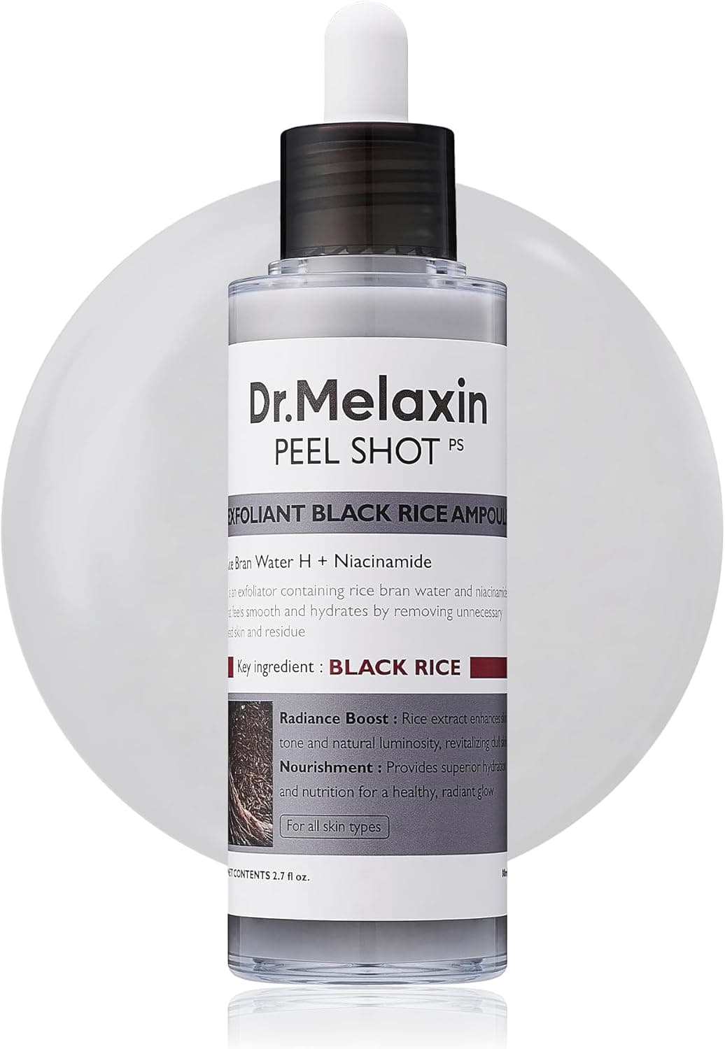 Dr.Melaxin Peel Shot Glow Black Rice Peeling Ampoule