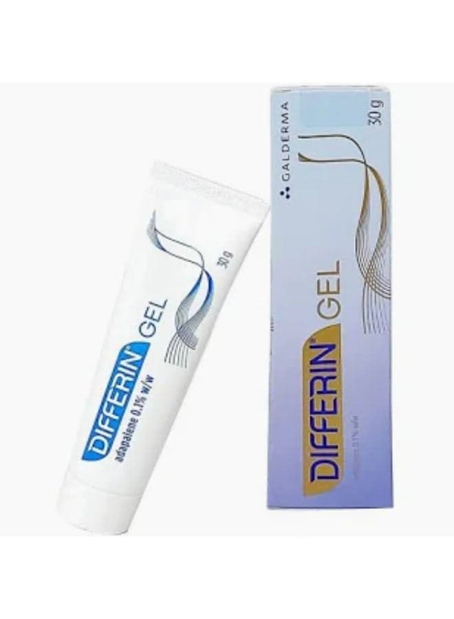 Differin Gel Adapalene 0.1%, w/w 30 G