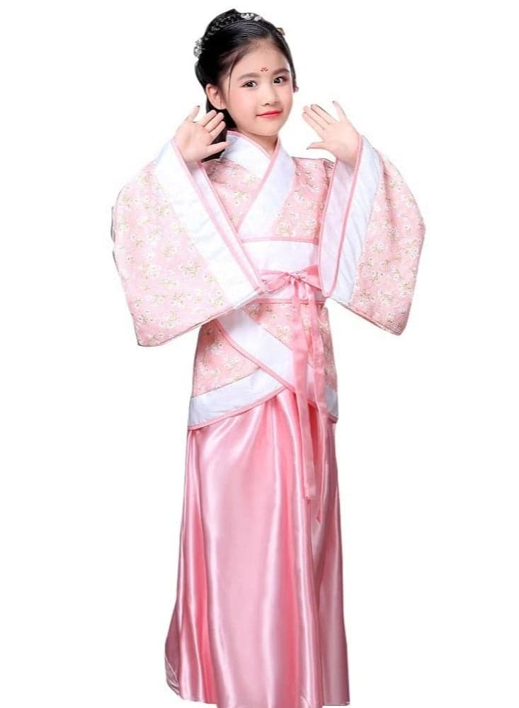 Chinese Traditional Hanfu Costume Girl Ancient Han Dynasty Dress Oriental Princess Dress Elegance Tang Dynasty Dance Costume