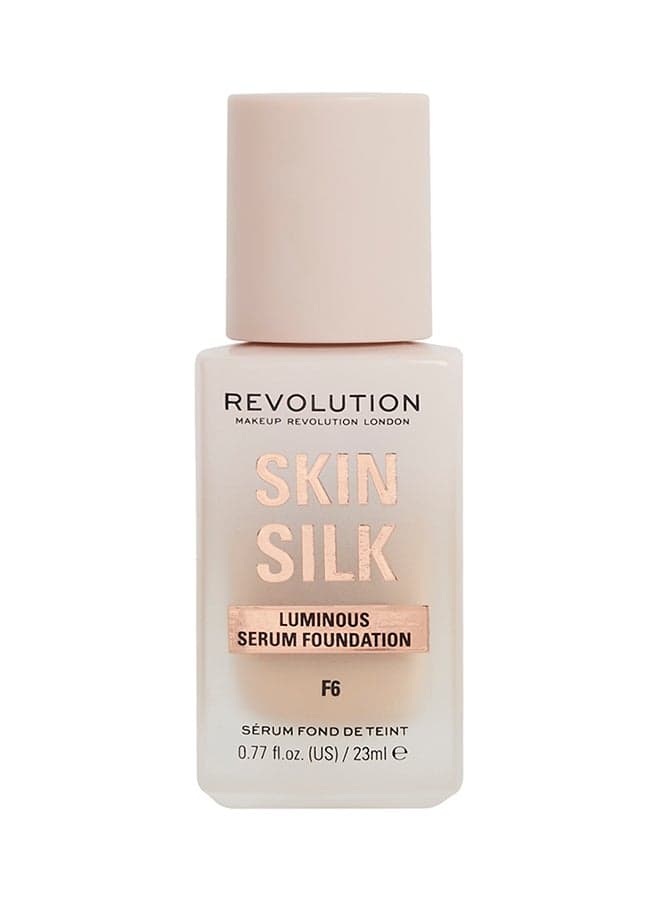 Makeup Revolution Skin Silk Serum Foundation F6