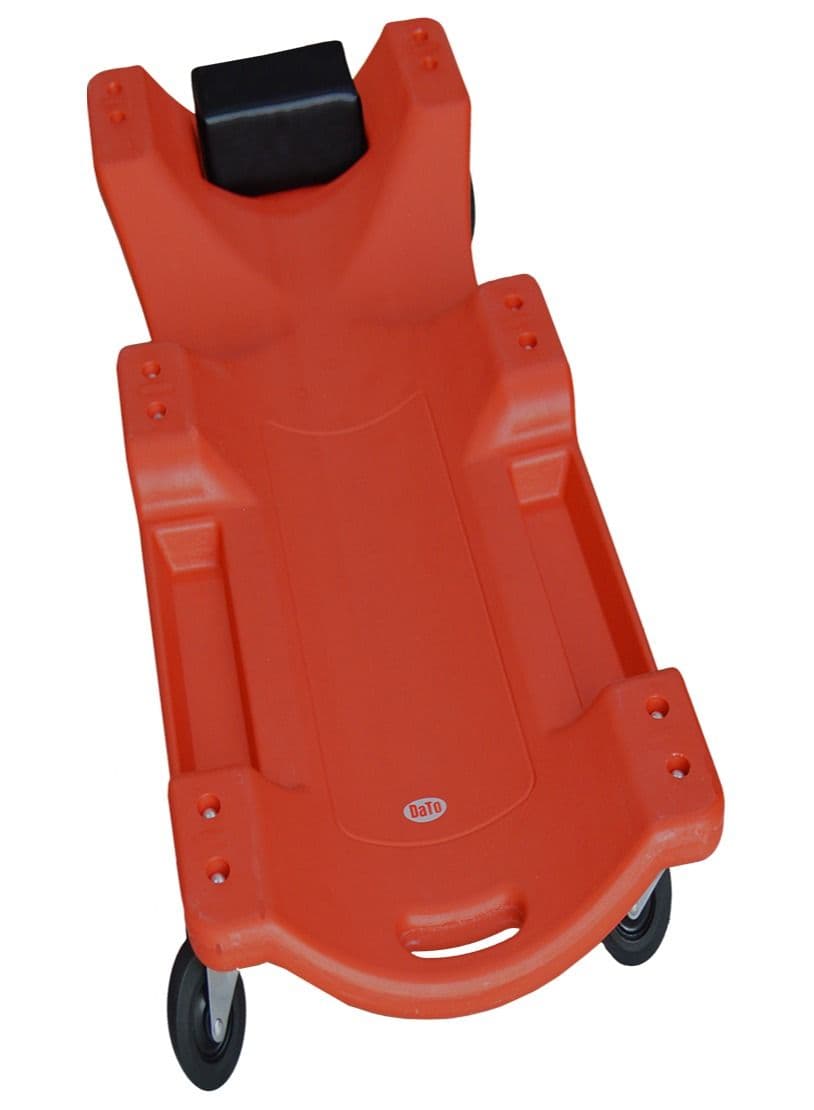 DaTo Mechanic Vehicle Garage Creeper under Car Repair Padded Headrest Rolling Moulded Workshop Garage Assistance W/Tool Tray - ASUI1101