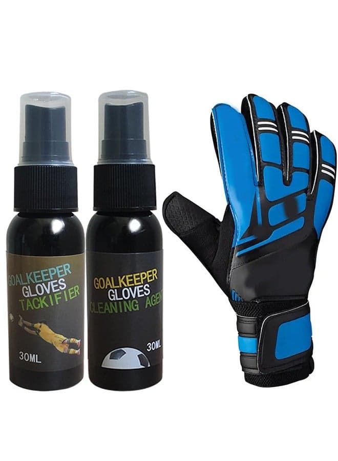 Goalkeeper Gloves Cleaning Agent And Tackifier,Goalkeeper Glove Grip Spray and Glue Remover Spray for Match Goalkeeper Gloves