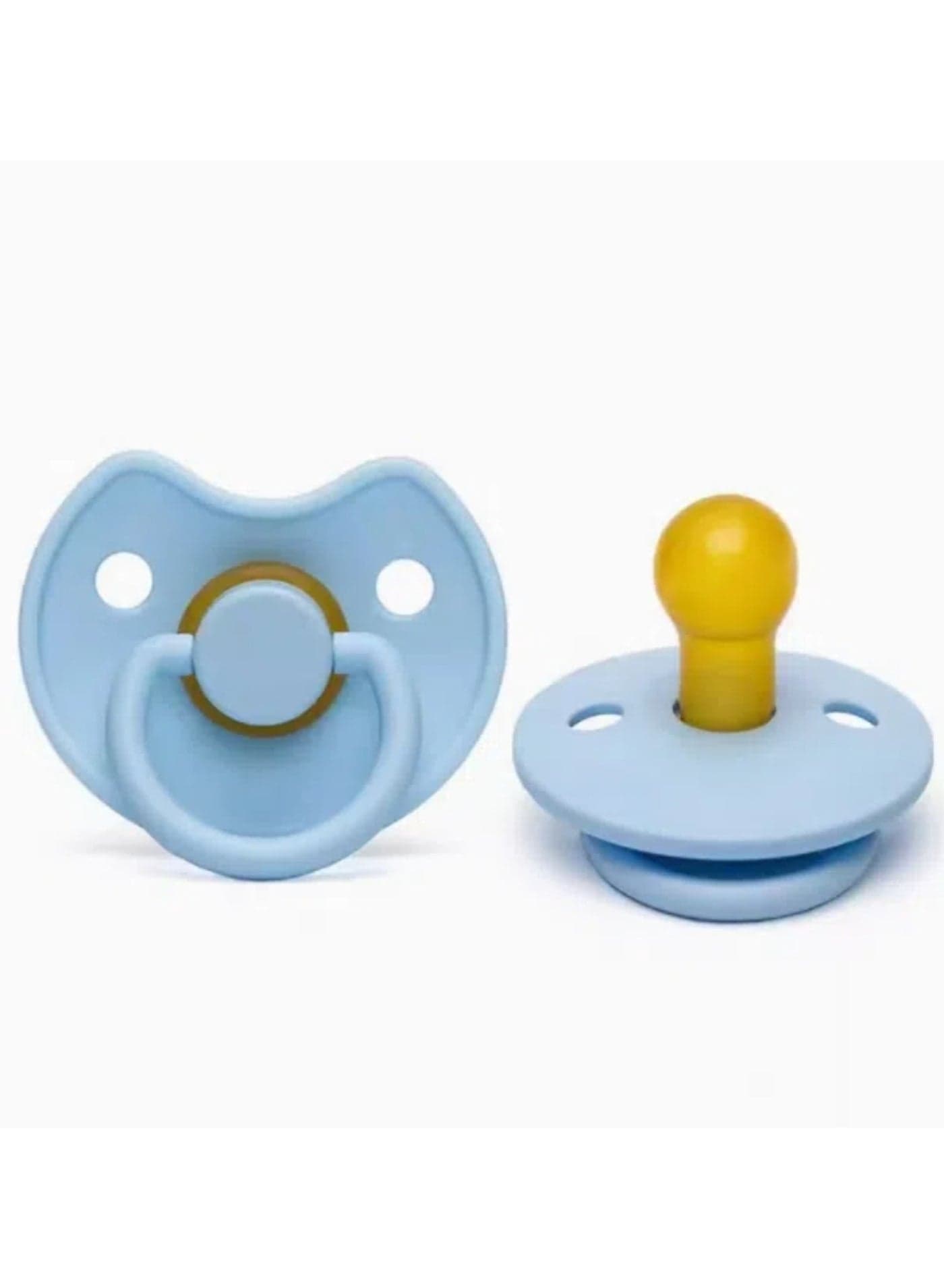 Baby Pacifiers | 1-Pack Soothers | BPA-Free Natural Latex Food Grade | Super Soft Bite Resistance | Sleep Anti-Flatulence | Baby Teething Toy | Blue