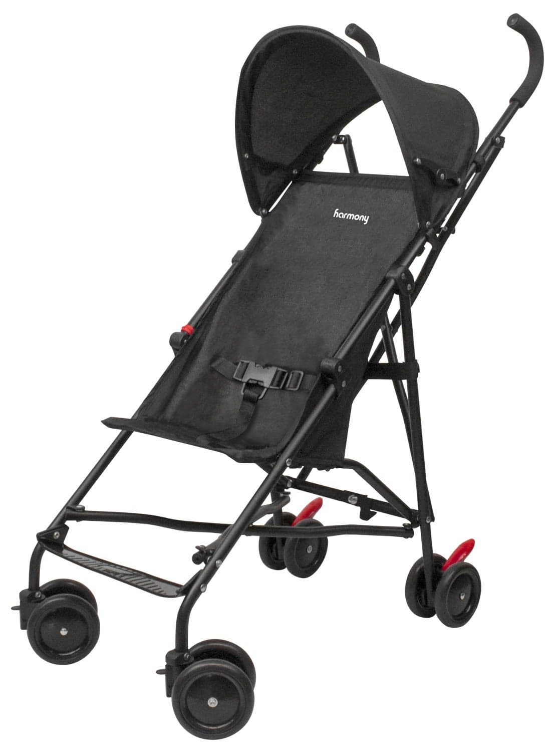 Harmony Litewave Deluxe Umbrella Stroller with Canopy | Lightweight & Compact | Up to 18.1 kg | Suspension Wheels | 3-Point Safety Harness