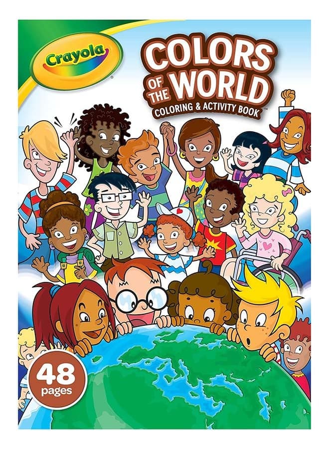 Colors of the World Coloring Book, 48 Pages