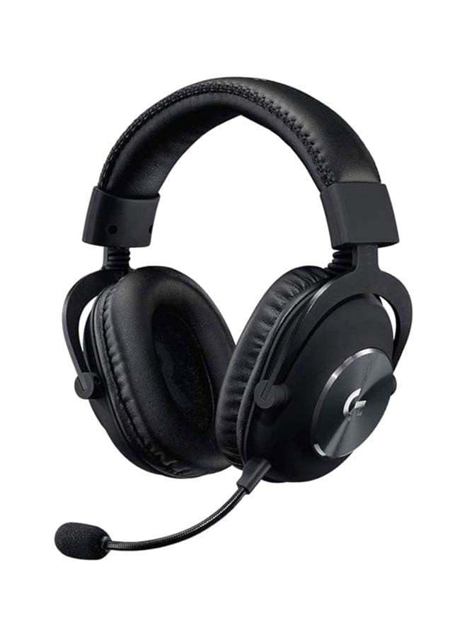 Logitech G PRO X Gaming Headset 2nd Generation, Detachable Pro-Grade Microphone, Blue VO!CE, DTS Headphone:X 2.0 50 mm PRO-G Drivers, PC/PS4/Switch/Xbox One/VR - Black I 981-000818