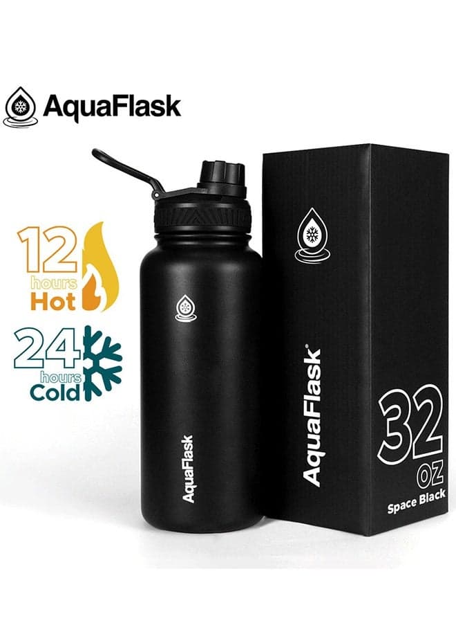 22oz/32oz Stainless Steel Double-walled Vacuum Insulated Water Bottles for 12-hour hot or 24-hour cold retention BPA-free