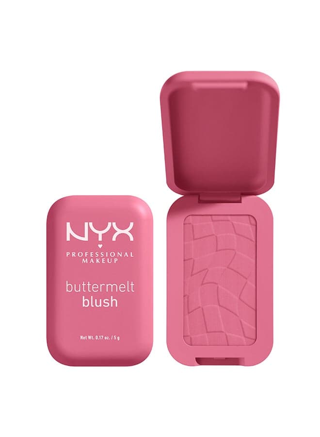 Buttermelt Blush, Powder Blush, Up To 12 H Wear, Fade & Transfer Resistant, For The Butta