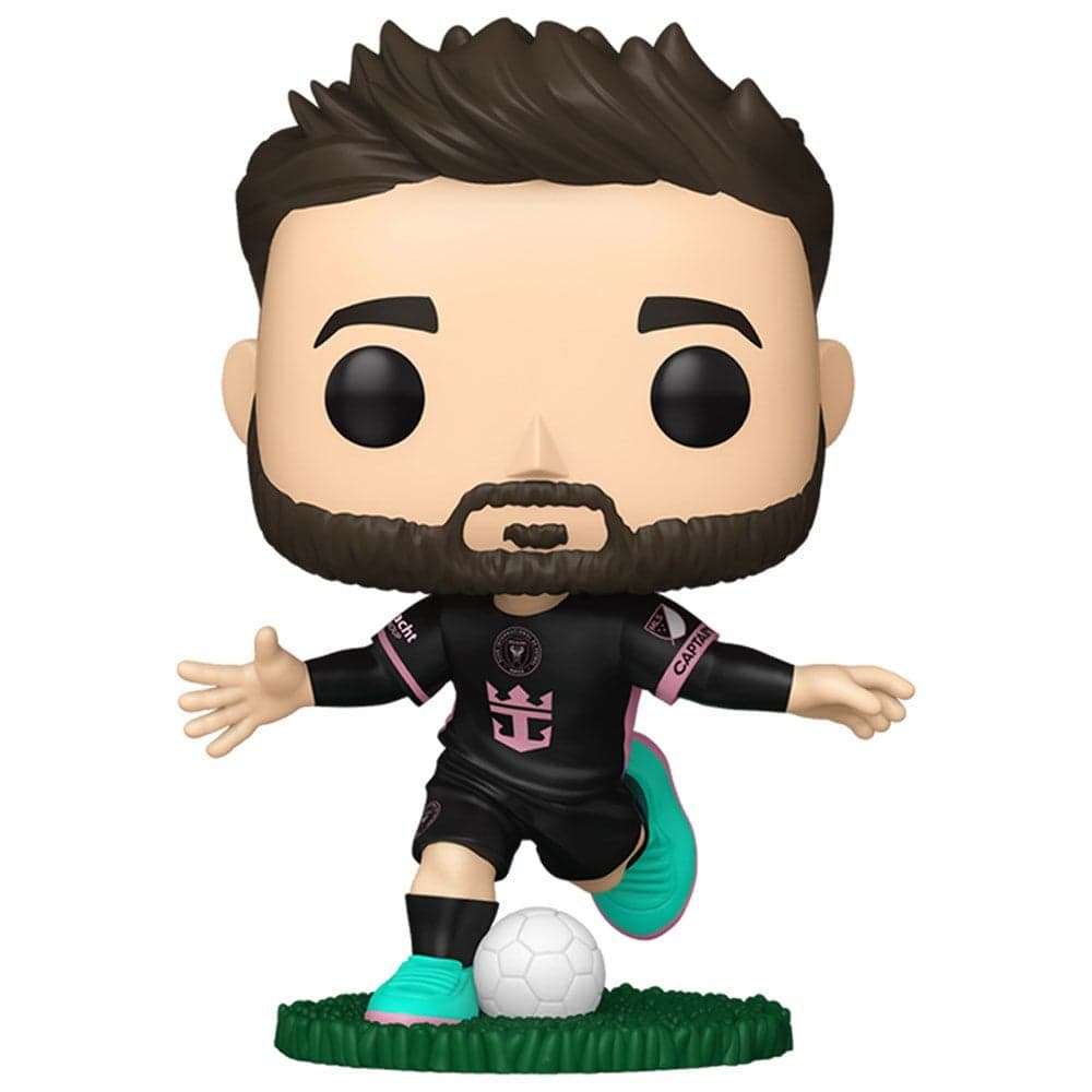 Funko Pop! Football: Inter Miami - Lionel Messi (Away Jersey) - Inter Miami CF - Collectable Vinyl Figure - Gift Idea - Official Merchandise - Toys for Kids & Adults
