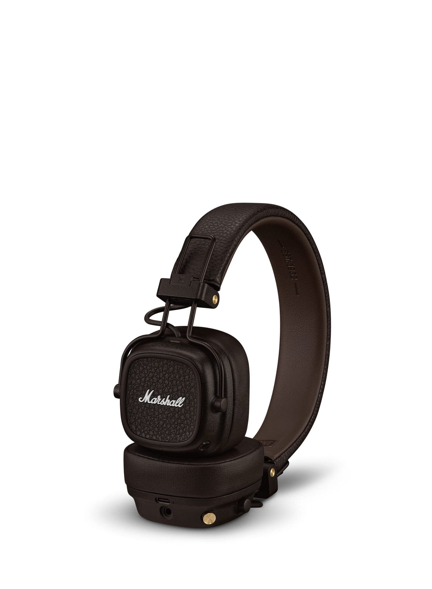 Major V Bluetooth Headphones - Foldable Wireless Headphones Bluetooth With 100+ Hours Of Playtime, Brown