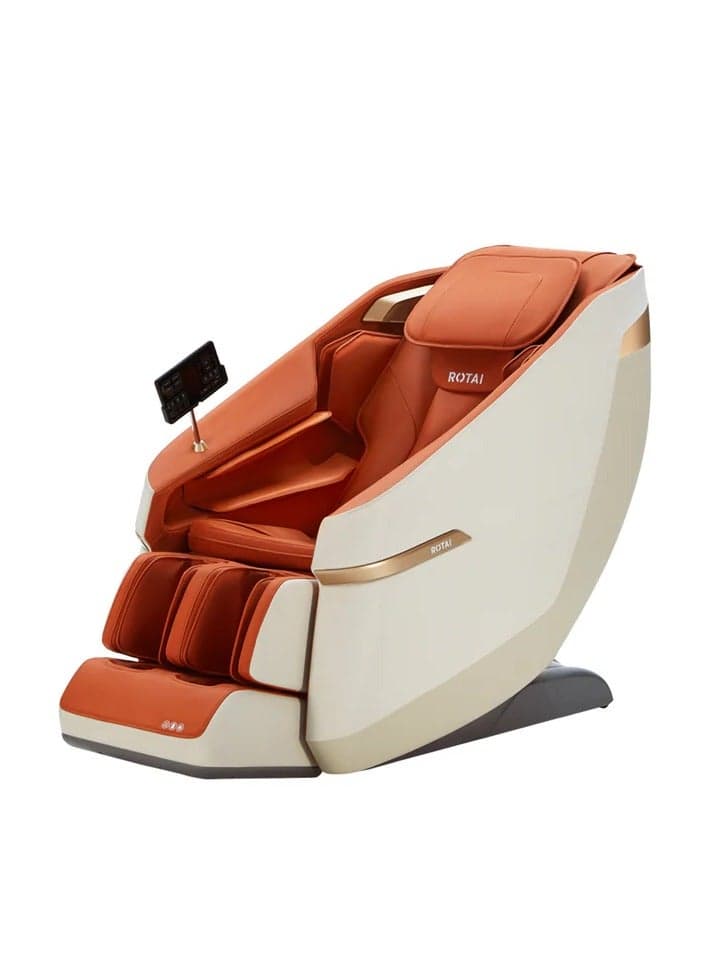 Rotai Jimny Massage Chair 10-Year Warranty | 8D SL Track Full Body Massage Chair | Zero Gravity Recline | Heat Therapy | Airbags & Foot Rollers | Voice & Bluetooth Control