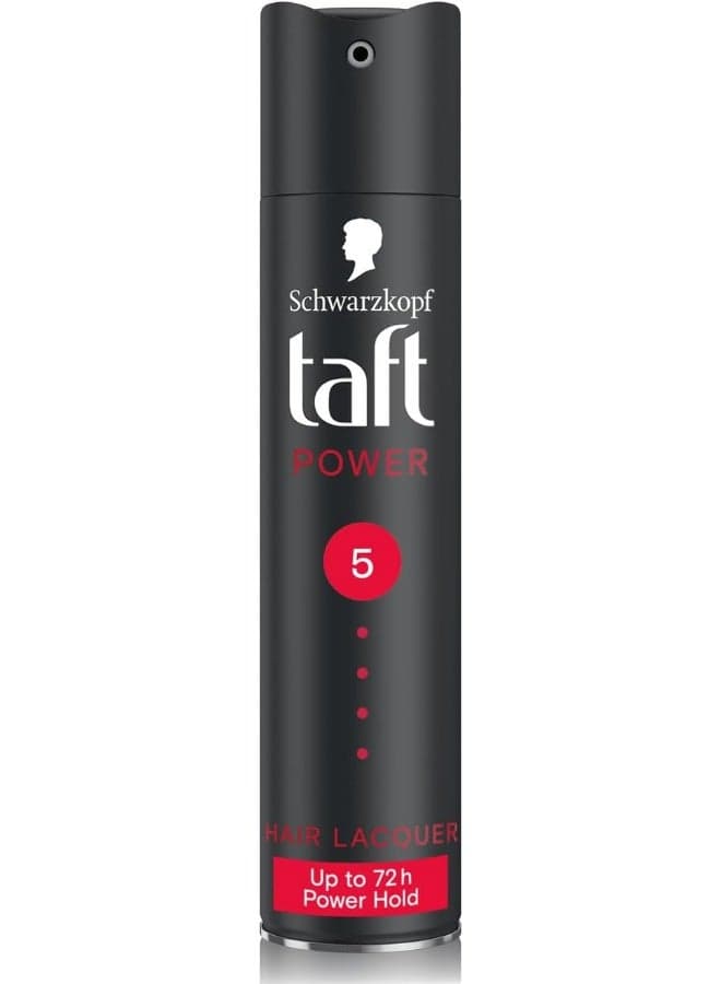Taft Lacquer Black Hair Spray, 250 ml