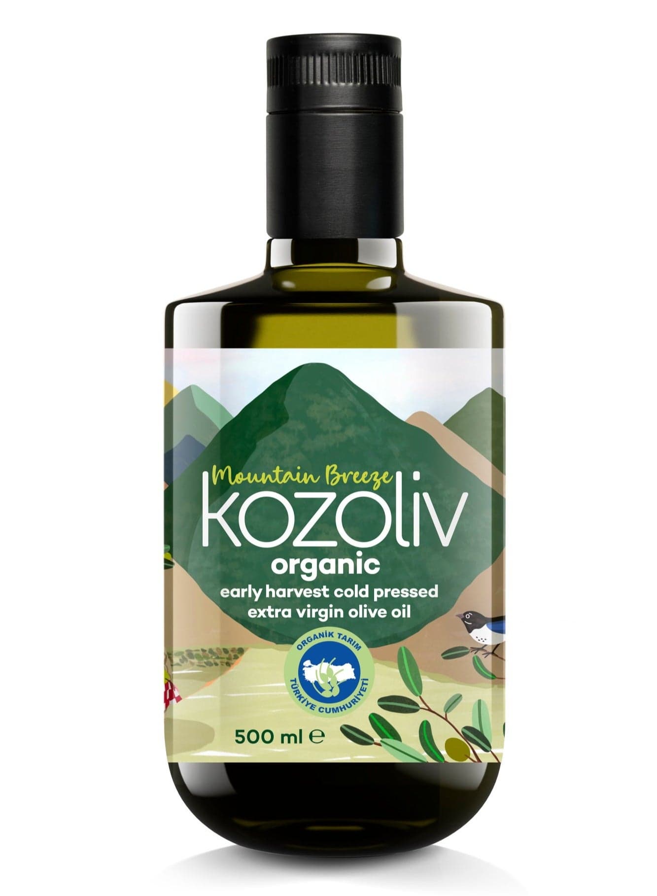 Organic Early Harvest Cold Pressed Extra Virgin Olive Oil 500 ML