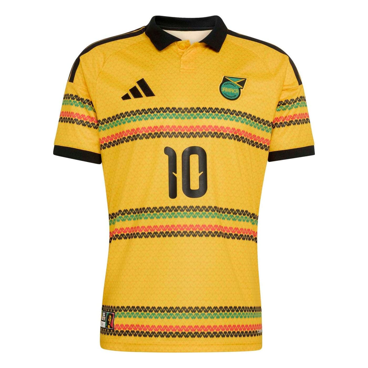 Jamaica 26 x Bob Marley Home Marley 10 Jersey