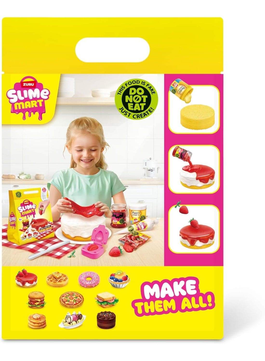 Zuru Slime Mart Small Shopping Bag Series 1 Strawberry Cheesecake 15901A