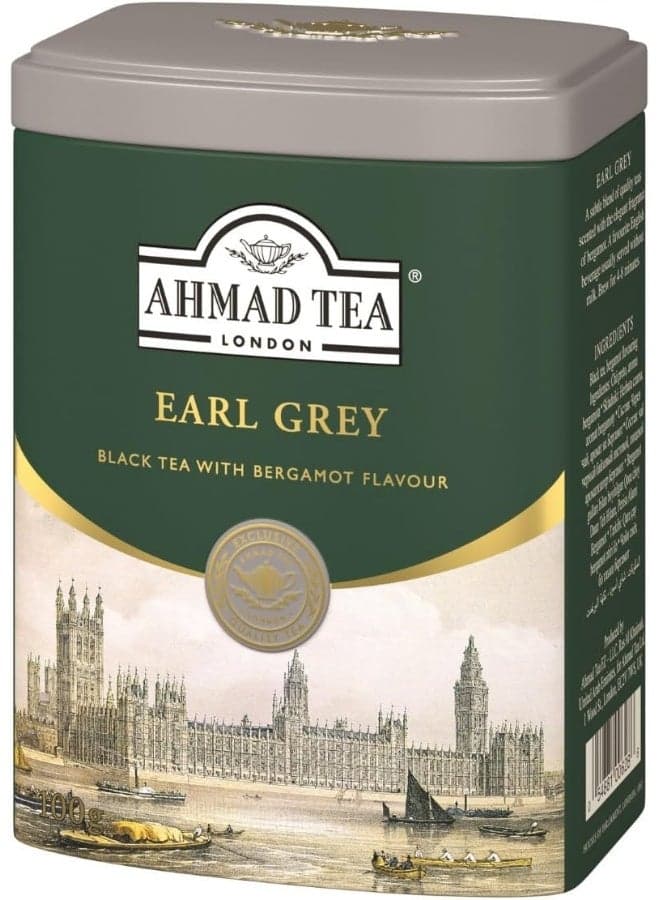 Ahmad Tea Earl Grey Loose Caddy - 100 gm