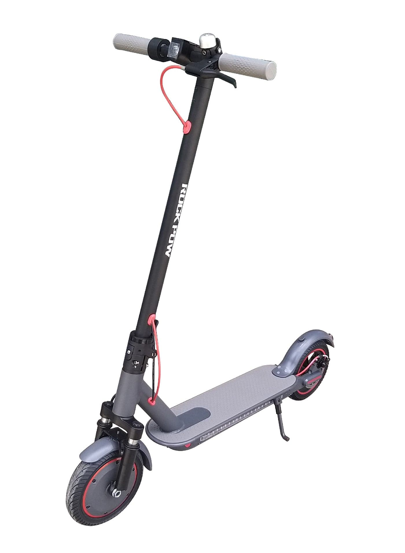 Electric Scooter, 350W Motor, 50 KM Range & 35KM/H, 10-inch inflation Rubber Tires Electric Scooter Adults, Foldable Commuting E Scooter with Cruise Control, Rear DISC brake System & Shock Absorption