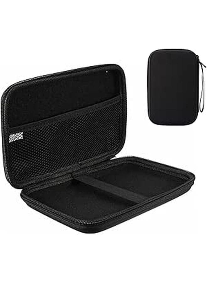 Hard Shell Travel Case For 5 7 Inch Devices EVA Protective Sleeve With PU Leather Outer