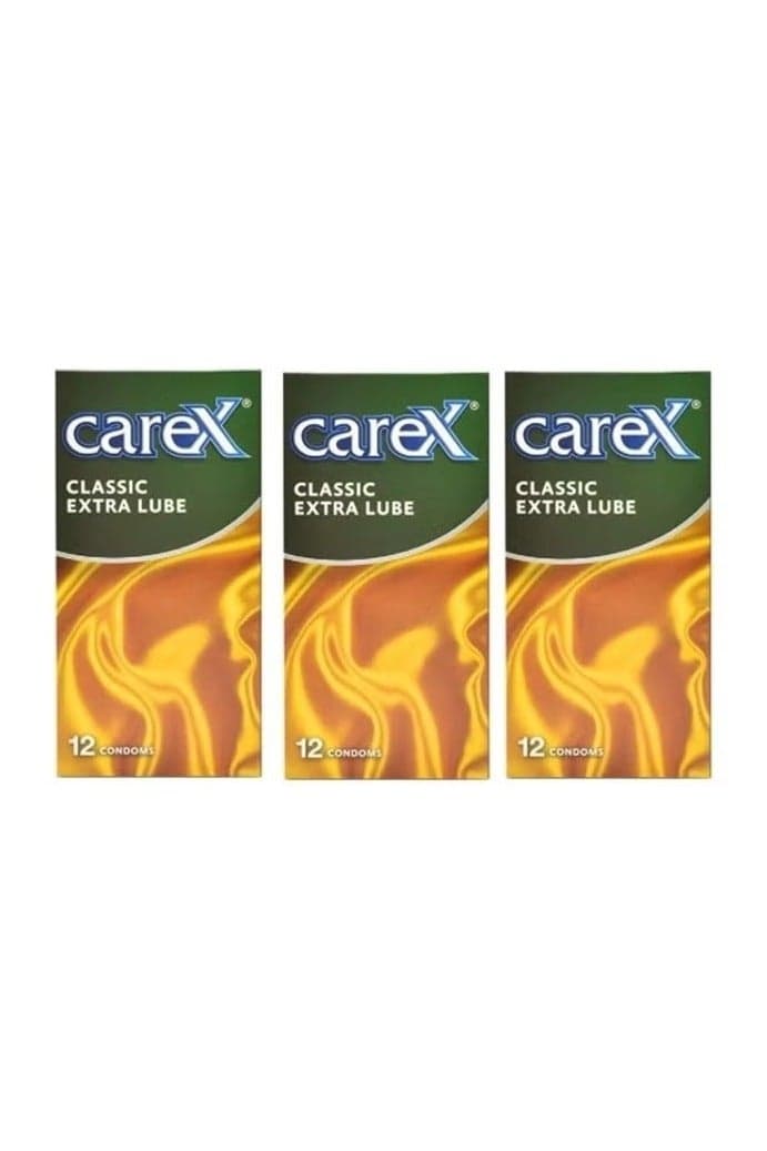Pack Of 3 Classic Extra Lube Condoms (Combo Pack 36)