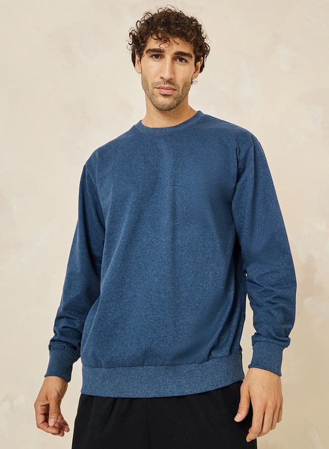 Relaxed Fit Terry Sweatshirt