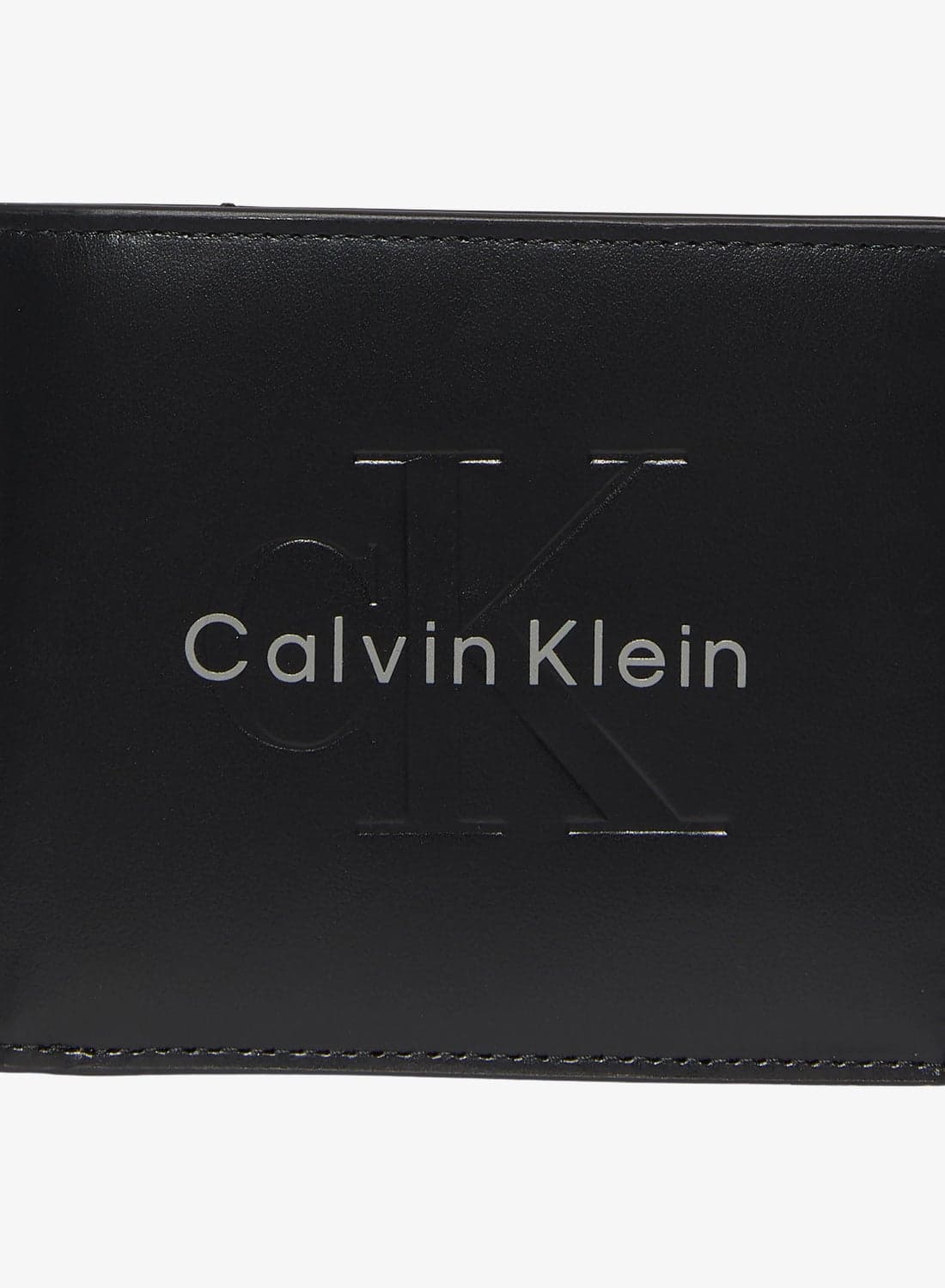 Smooth Leather Monologo Bifold Wallet