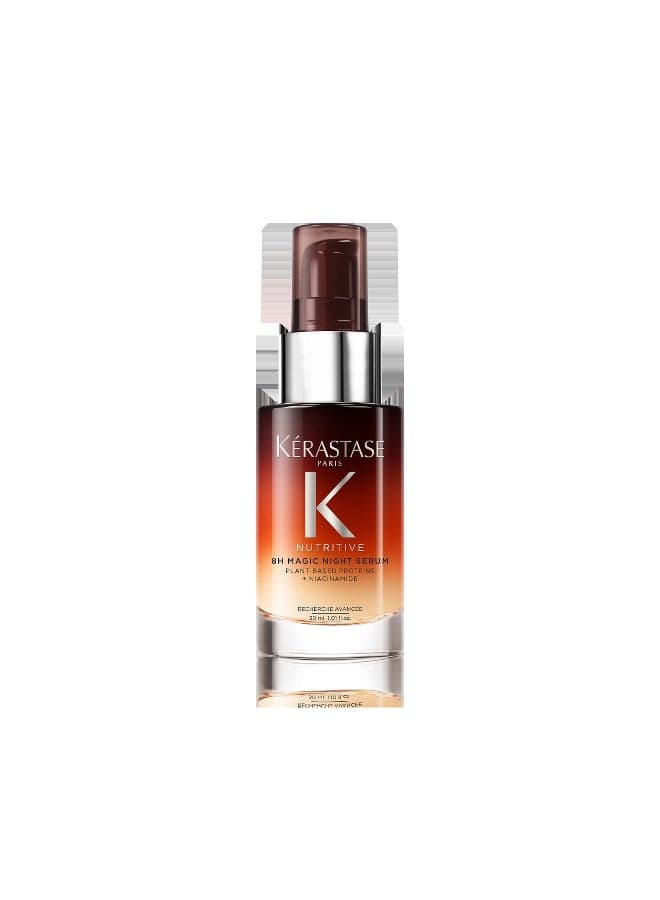 Nutritive 8H Magic Night Serum Overnight Treatment For Dry Hair, 30Ml
