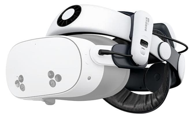 BOBOVR S3 Pro 10000mAh Battery Head Strap for Meta Quest 3/Quest 3S with Head Air Conditioning VR Accessories