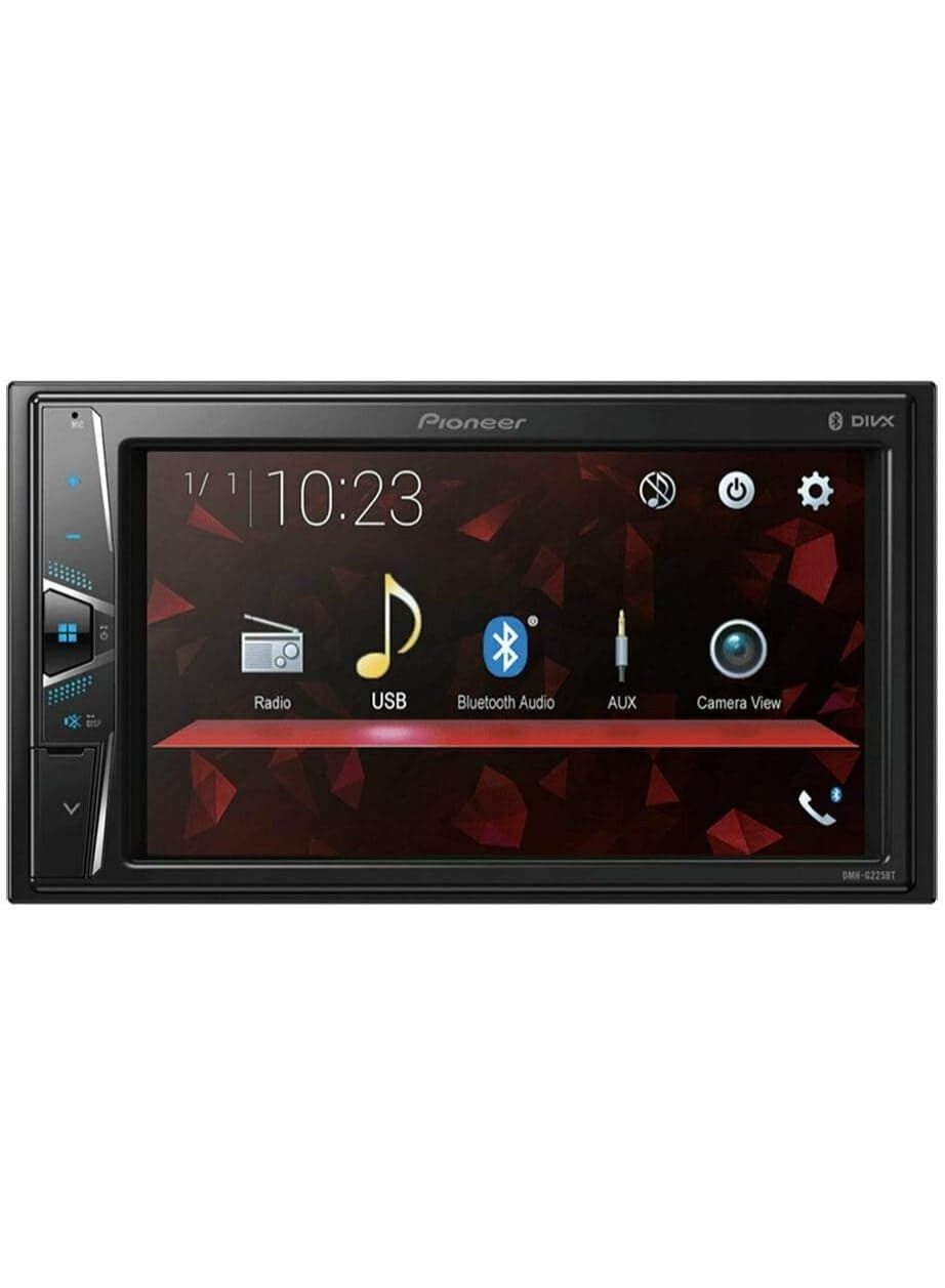 Pioneer DMH-G225BT 6.2 WVGA Bluetooth USB AUX AV Receiver Car Headunit