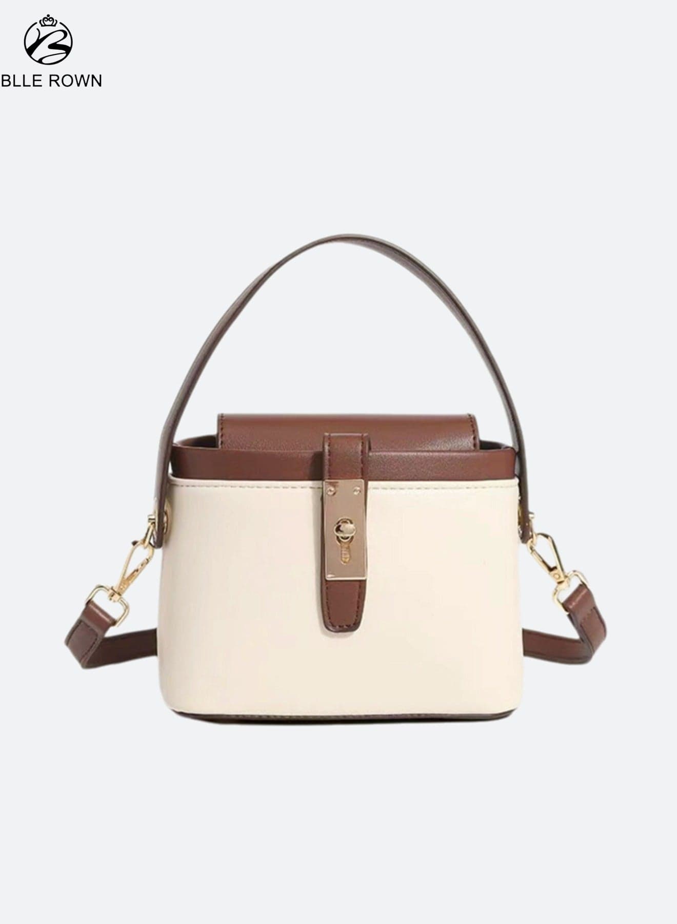 Women Handbag Elegant Bags for Ladies Compact Shoulder and Tote with Golden Buckle Crossbody ladies bag for Work Daily Use Commute
