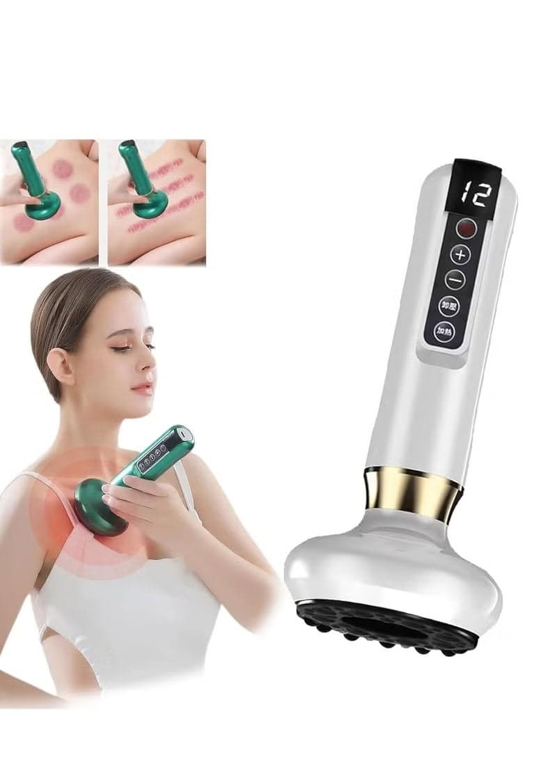 Intelligentn Egative Pressure Cupping Massage Instrument Scraping Cupping Meridian Dredging Adsorption Out Of Sha Massage To Relieve Fatigue Cellulite Massager,Handheld Cellulite Massager,Stomach Fat Massager