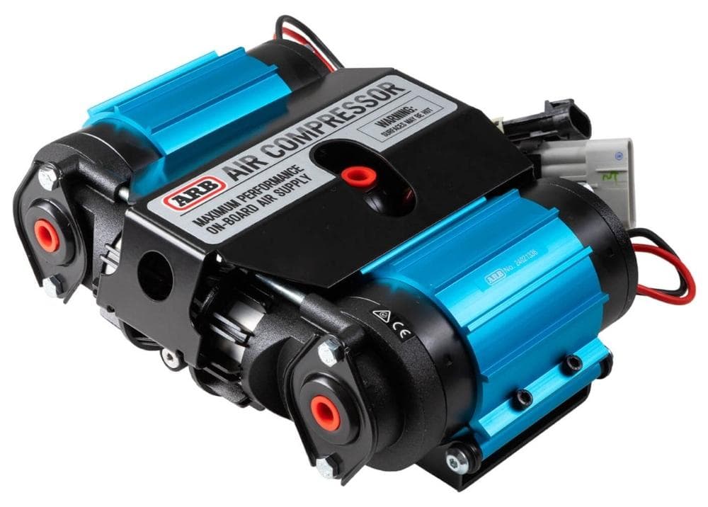 ARB Air Compressor | CKMTA12 12V | On-Board Twin Motor High Performance | Ideal for Lockers, Locking Differentials, Tire Inflator, Horn, Tools and Pneumatic Tools