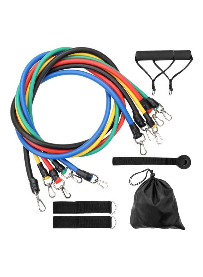 11-Piece Yoga Resistance Belt With Bag