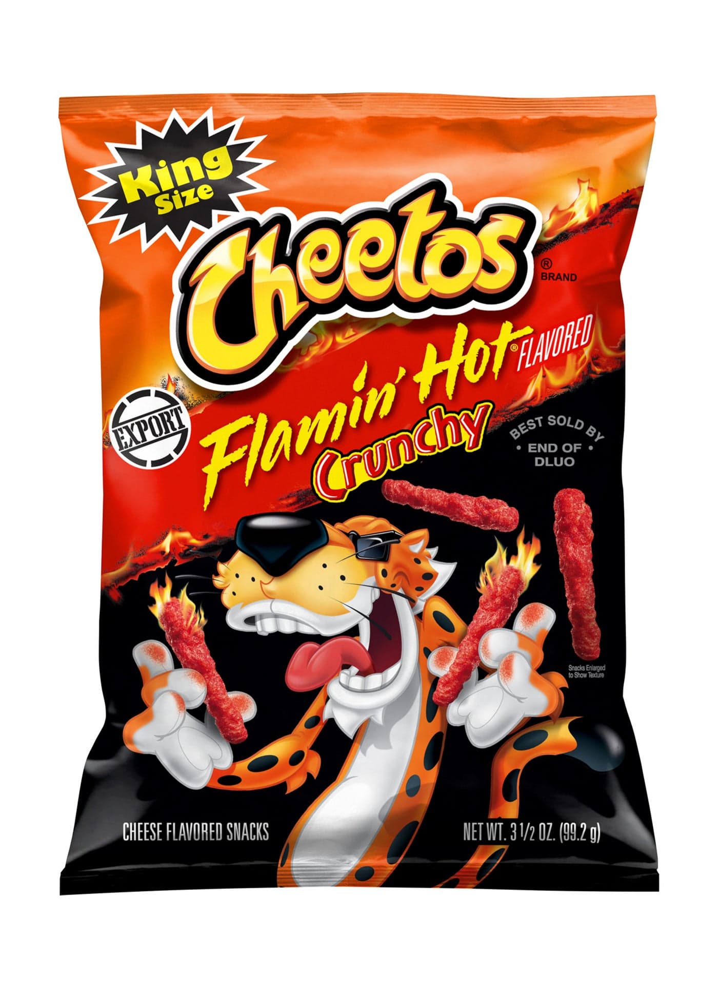Flamin Hot Crunchy Cheese Puffs