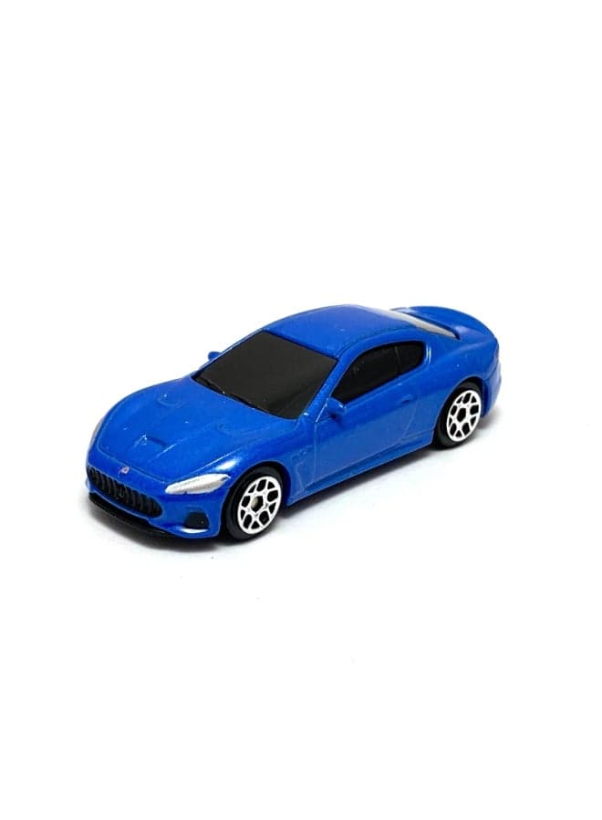 Maserati GranTurismo MC 2018 Die-Cast Model Car – 1:64 Scale | Sporty Design | Box Pack | Premium Collectible Display Model for Kids & Collectors -Blue