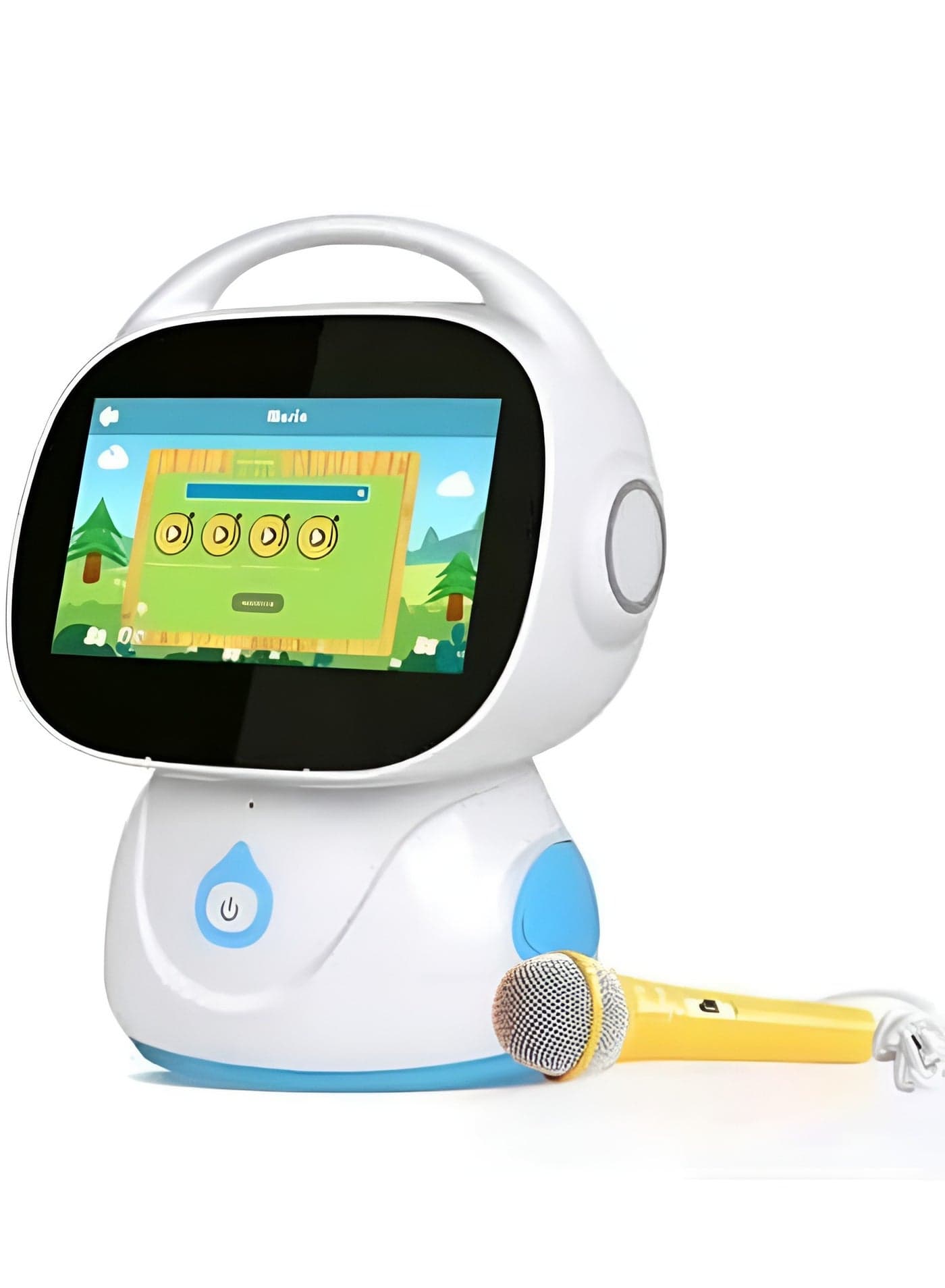 Children Smart Learning Robot Tablet with Voice Intercom, Music, Dance, Puzzle Games, Google & YouTube Access Fun & Interactive