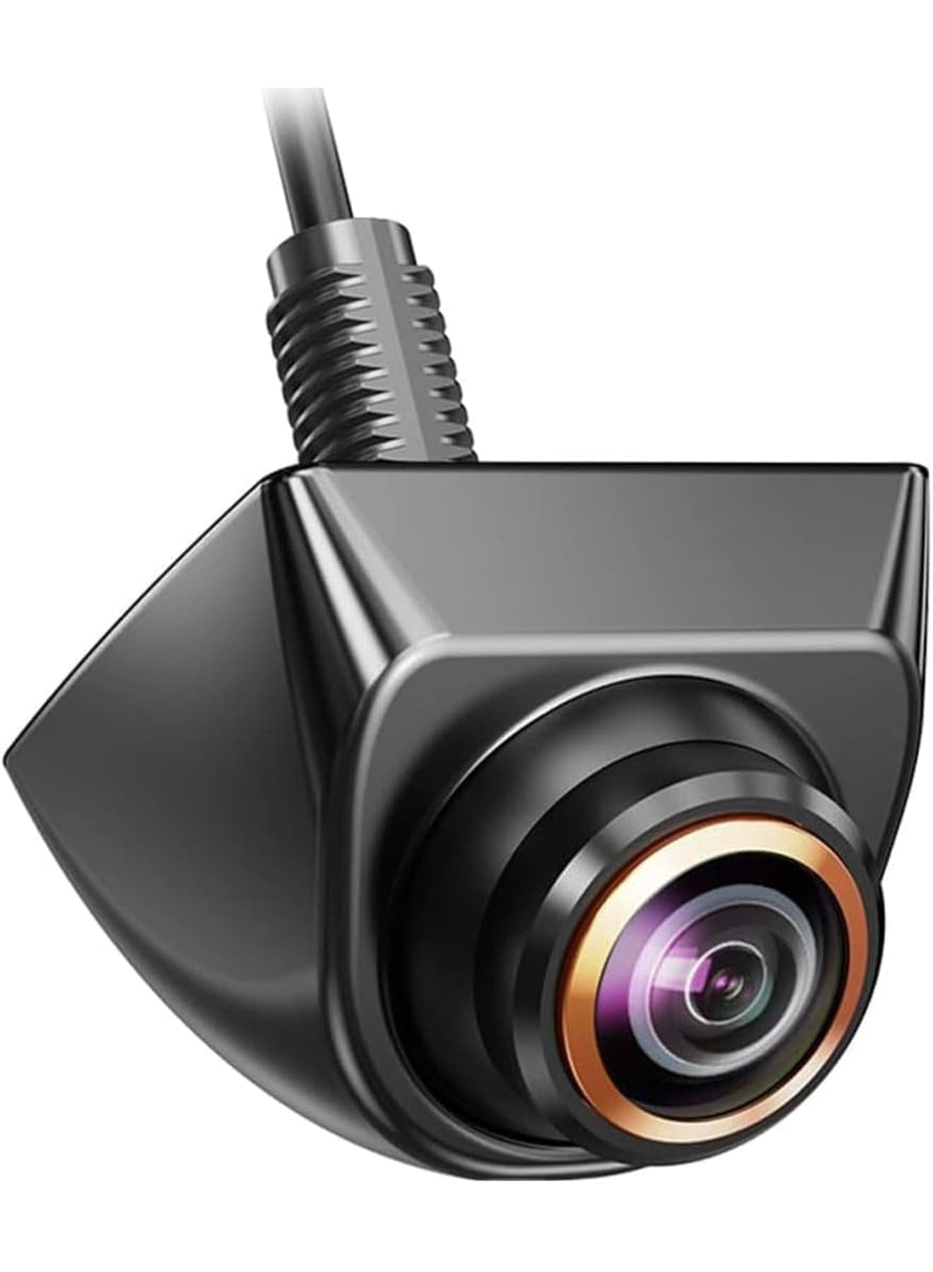 Back up Camera for Cars, 1080P HD Front Rear View Monitor, 170° Waterproof Night Vision Reverse Camera, Rear View Backup Camera for Car, Trucks, RVs, Tractors, Bus, Semi-Trailers Pickup, Black