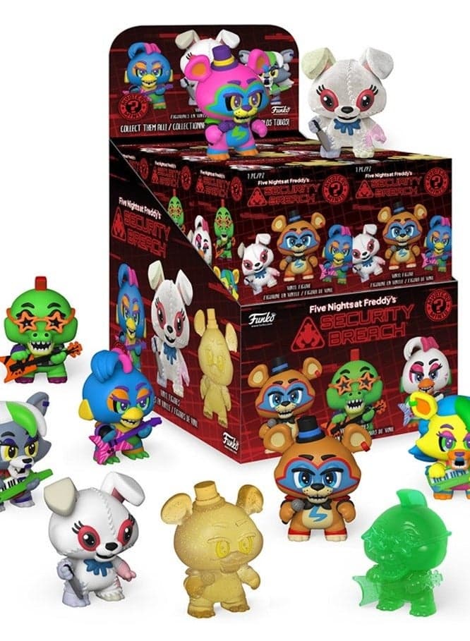 Funko Mystery Mini: Five Nights at Freddy's - Security Breach - Five Nights at Freddy's - Collectable Vinyl Figure - Gift Idea - Official Merchandise - Toys for Kids & Adults
