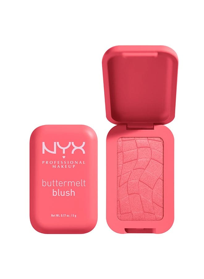 Buttermelt Blush, Powder Blush, Up To 12 H Wear, Fade & Transfer Resistant, U Know Butta