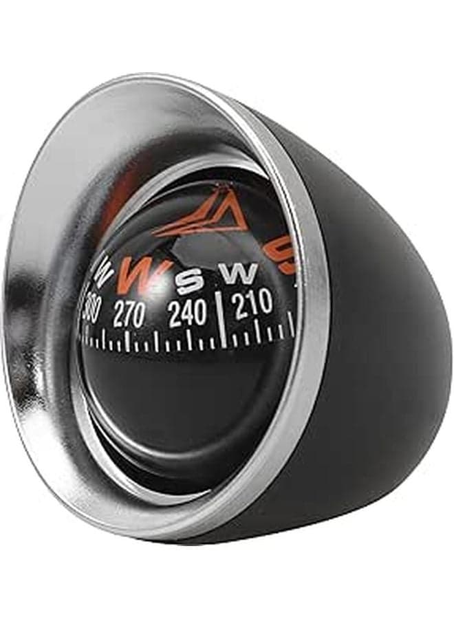 Black Car Dashboard Ball Mount Directional Navigation Instrument for Vehicle Boat