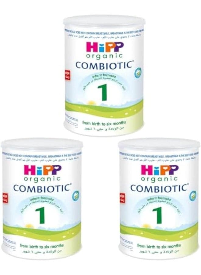 Organic Combiotic Baby Milk Formula 800G stage 1 (Pack Of 3)