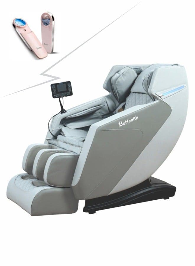 PrimeDelaux Massage Chair + (Facial Spray) | 28 Multiple Massage Rollers | 2 Zero Gravity Position | 8 Automatic Massage Programs | Heating Therapy | Foot Rollers | Bluetooth Speakers