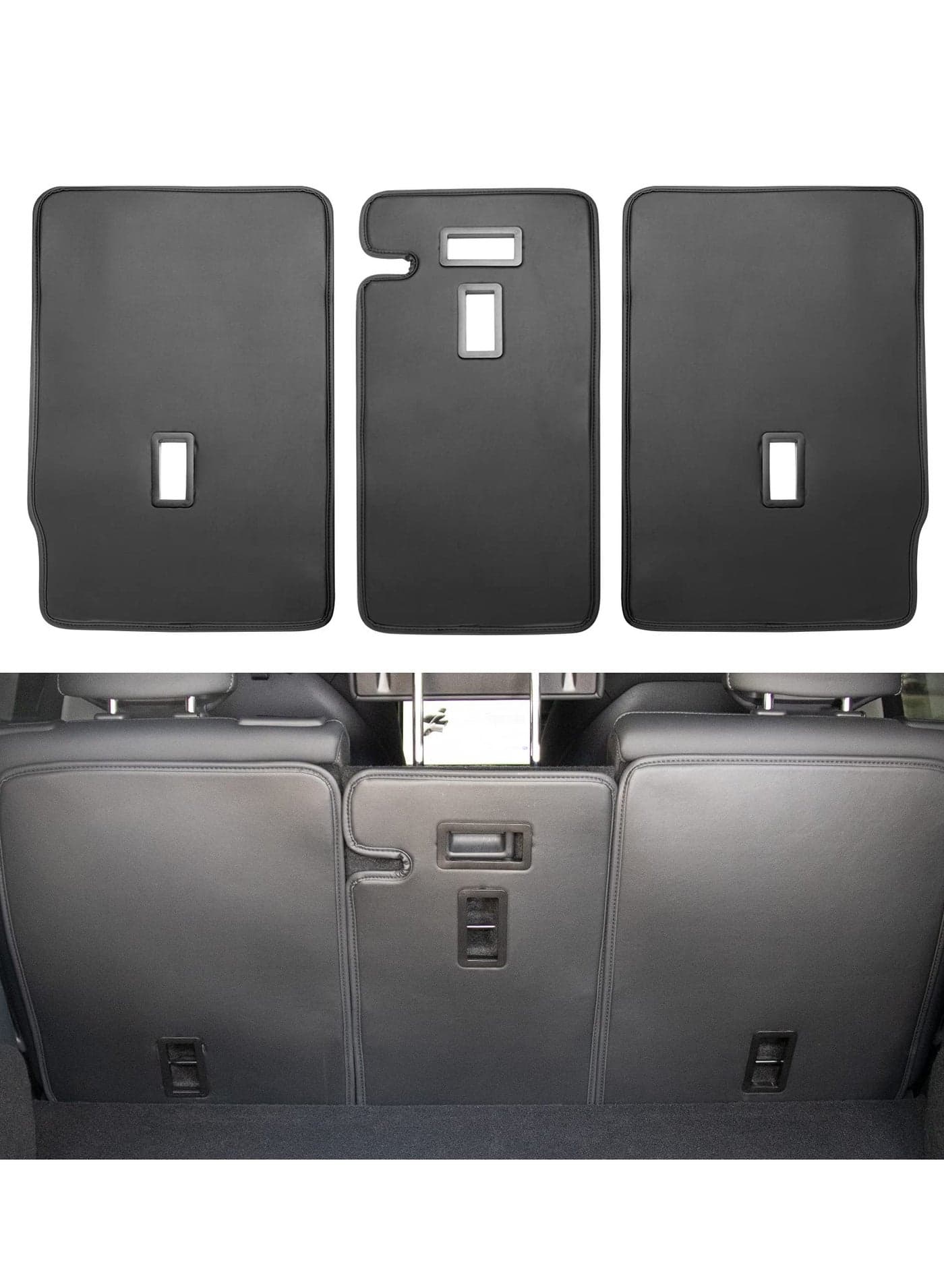 Second Row Seats Back Cover for Tesla Model Y, All Weather Seat Protector Pet Mat for 2023 2022 2021 2020 Model Y