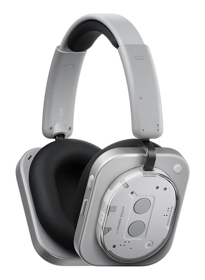 Headphone (1) Wireless Over Ear Headphones with Active Noise Cancelling, Up to 80 Hours of Battery Life, Hi-Res, Spatial Audio, Water Resistance White