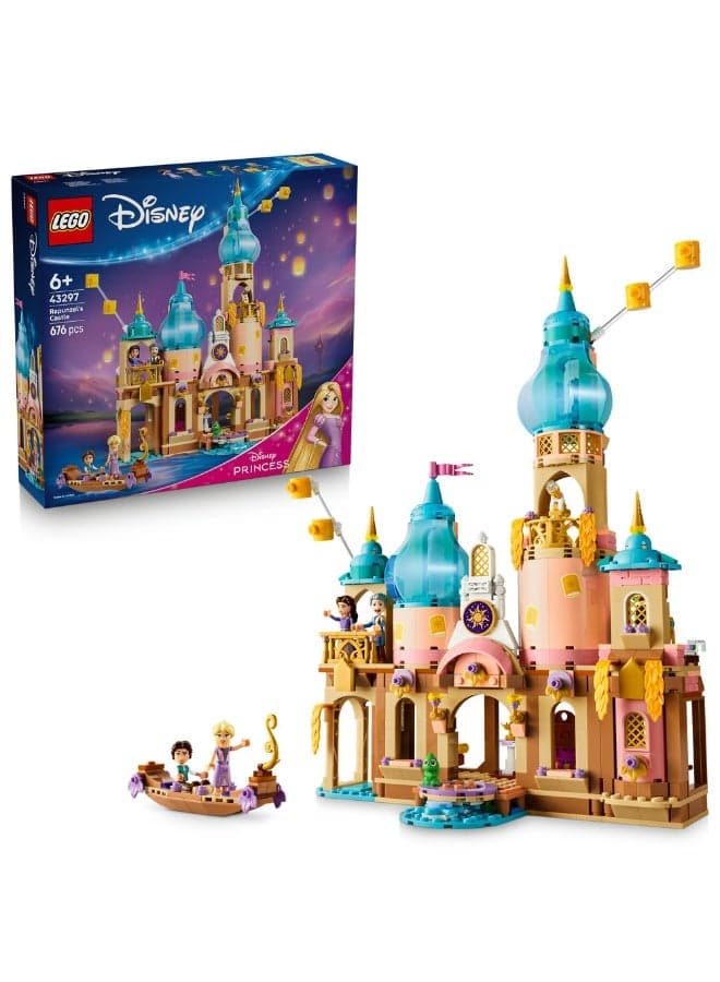 Disney Princess Rapunzel’s Castle Building Set 43297 (Age 6+, 676 Pieces)