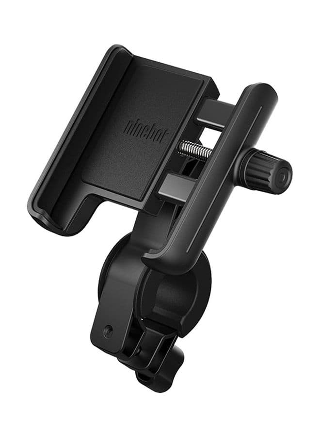 Ninebot Phone Mount, Adjustable Electric Scooter eMoped Bicycle Handlebar Phone Holder, Fits All iPhone's, 12, 11, X, iPhone 8, All Samsung Galaxy, Holds Any Phone 4-6.5 inches Cellphone