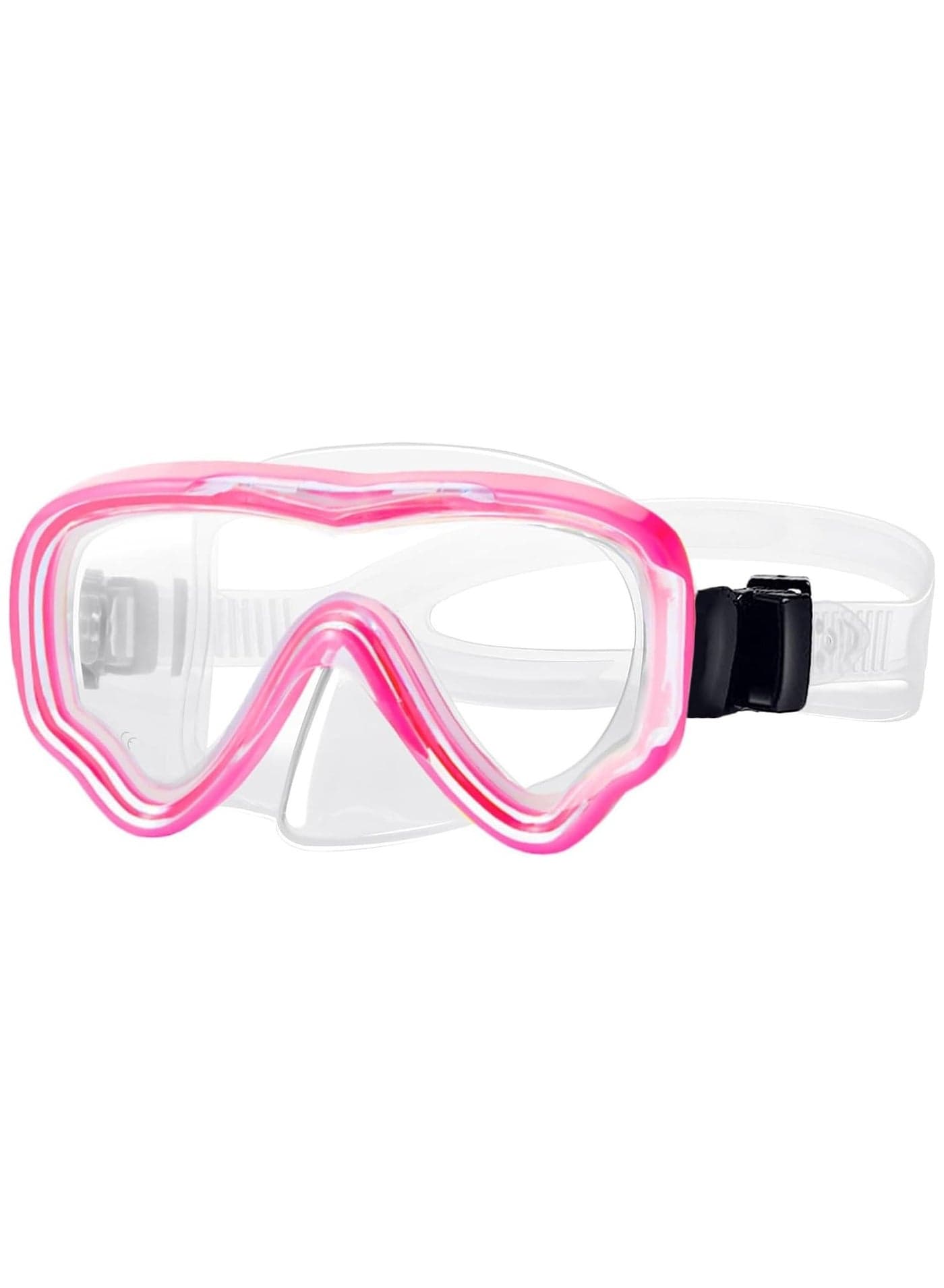 Diving Goggles Kids Diving Glasses Snorkel 180°Panoramic Diving Mask Anti-Fog and Anti-Leak Swimming Goggles Snorkeling Glasses Waterproof Durable Tempered Glass Mask for Children 5 - 12 Age