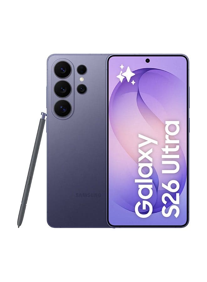 Galaxy S26 Ultra Dual SIM Cobalt Violet 12GB RAM 512GB 5G - International Version
