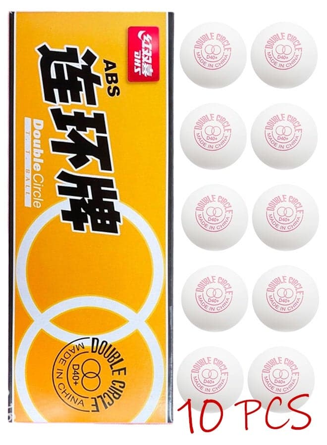 10 pcs Ping Pong Balls Multicolor White Advanced Table Tennis Balls 3 Star Training & Practice Ping Pong Ball,Competition and Recreational Play, Games, DIY