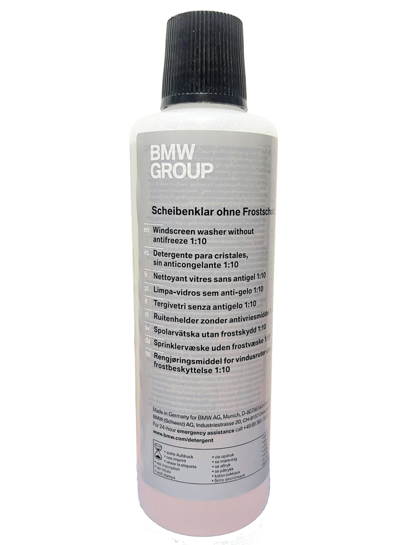 Genuine BMW Concentrated Windshield Washer Shampoo Fluid - 250ml
